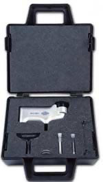 Barcol Impressor or Durometer inside carrying case with accessories