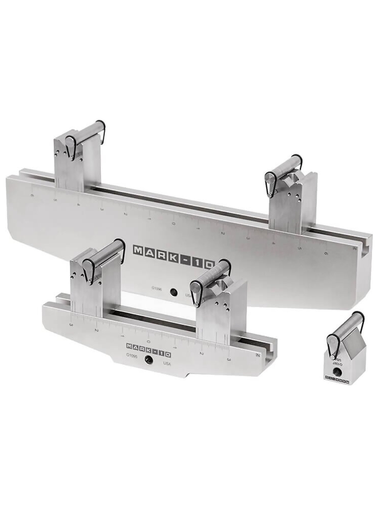 Mark-10 G1095-G1096-G1097 3-point and 4-point Bend Fixtures Mark-10 G1095-G1096-G1097 3-point and 4-point Bend Fixtures