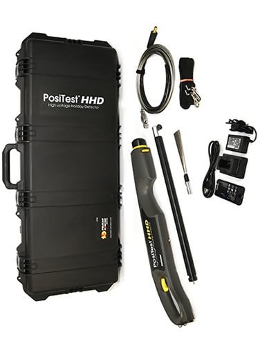 DeFelsko PosiTest HHD Kit High Voltage Holiday Detector HHDKIT, Continuity Tester, Porosity Detector, Holiday Tester, Spark Testers