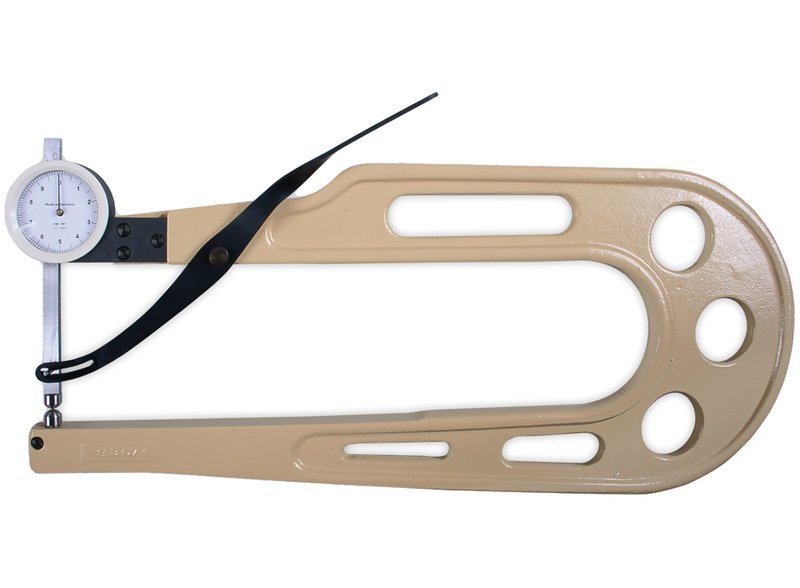 Checkline DM8301E Analog Metric Dial Thickness Gauge, Range 0 50