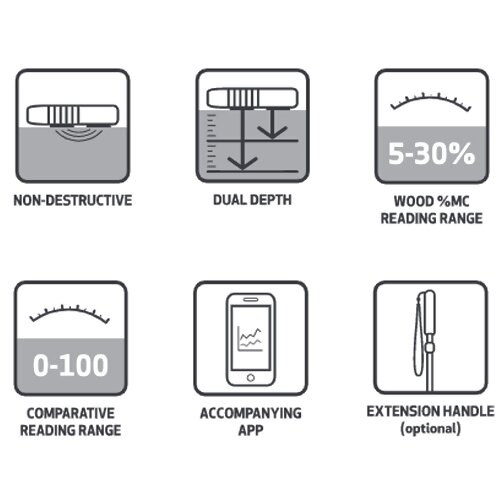 Tramex SMM5 Skipper 5 Marine Moisture Meter for Boats, GRP Boat Hulls