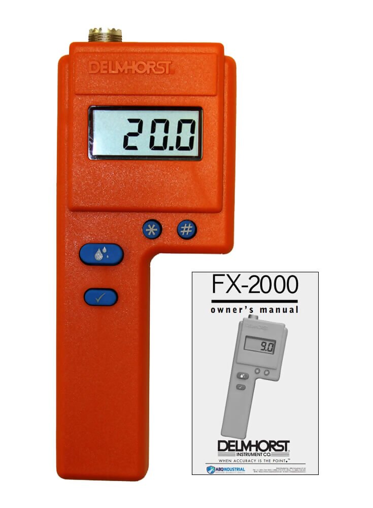 Delmhorst FX2000W/PS Digital Moisture Meter for Hay, Individual Instrument