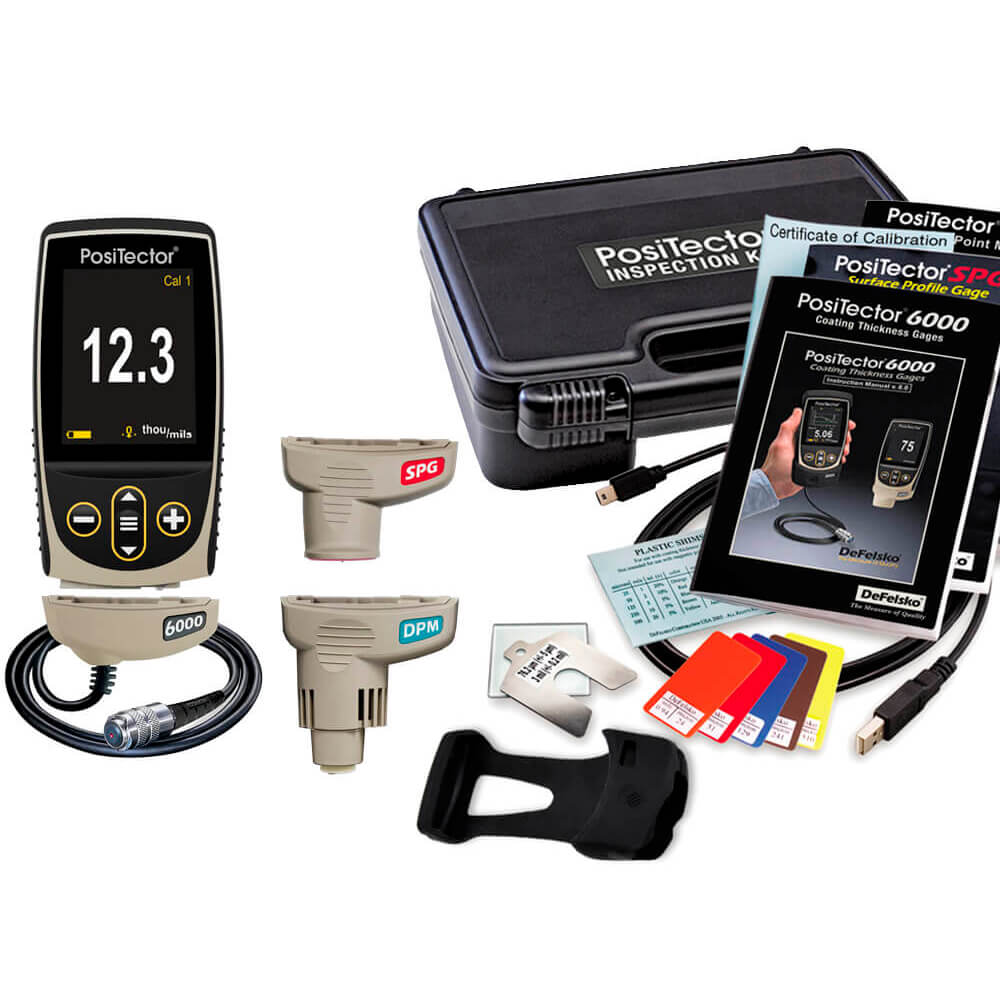 DeFelsko KITFNS1 PosiTector Inspection Kit FNS1 with Standard Gage Body