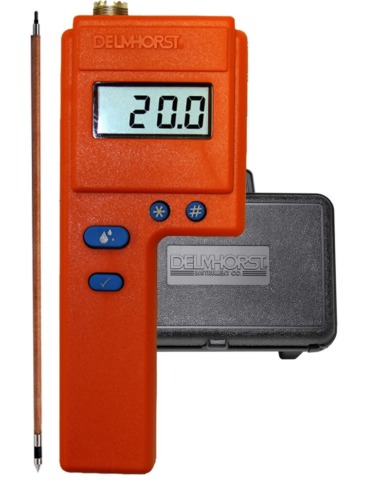 Delmhorst F-2000/1235/18 Digital Moisture Meter for Hay F-2000, Value 18