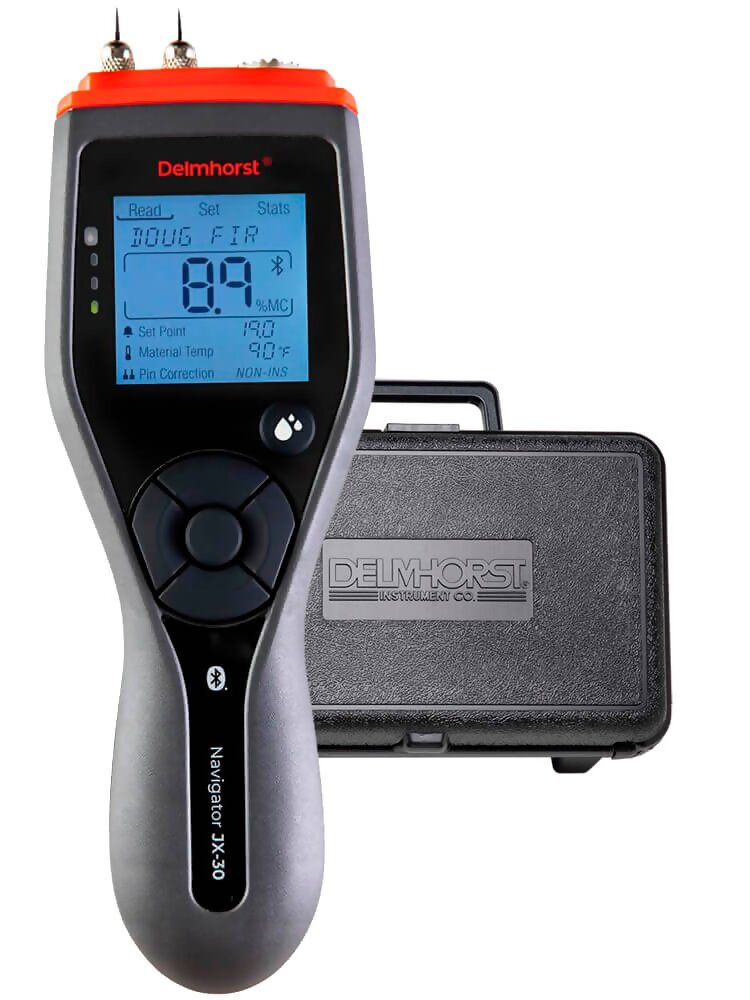 Delmhorst JX30W/CS Moisture Meters Meter with Carrying Case