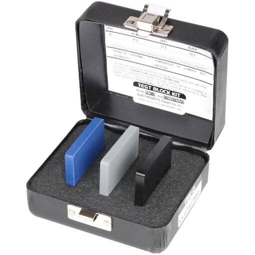 Rex TBKCC Type C Durometer Test Block Kit with NIST Traceable
