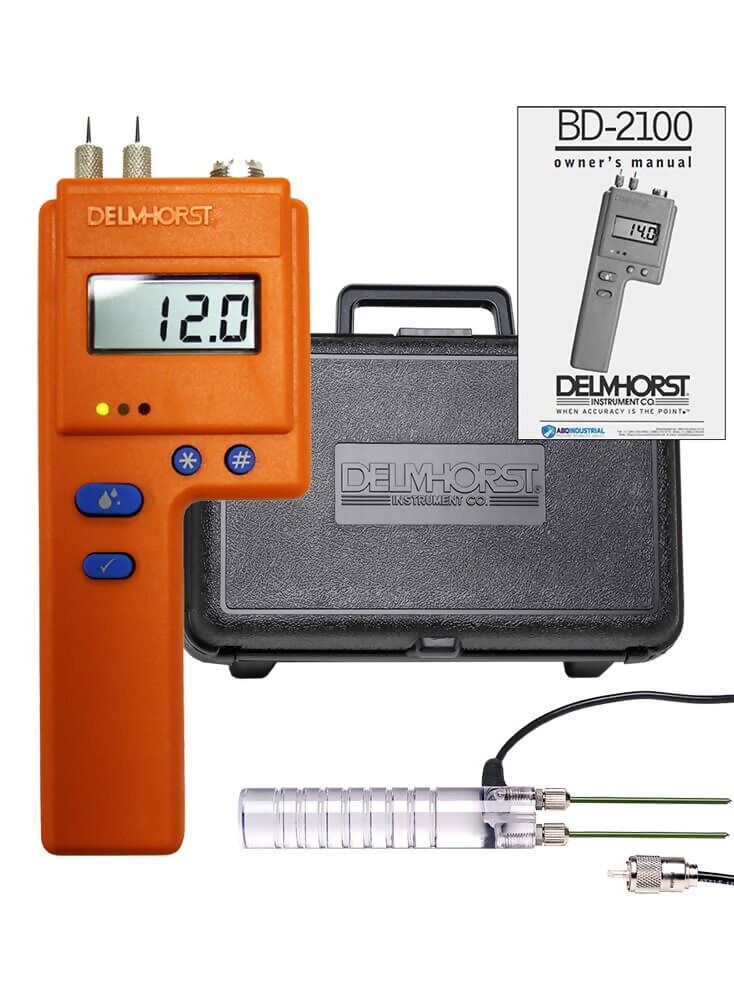 Delmhorst BD2100/PKG Digital PinType Moisture Meter for Building