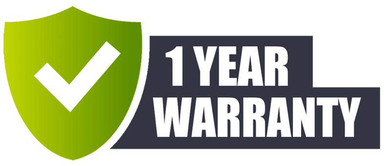 warranty 1 year