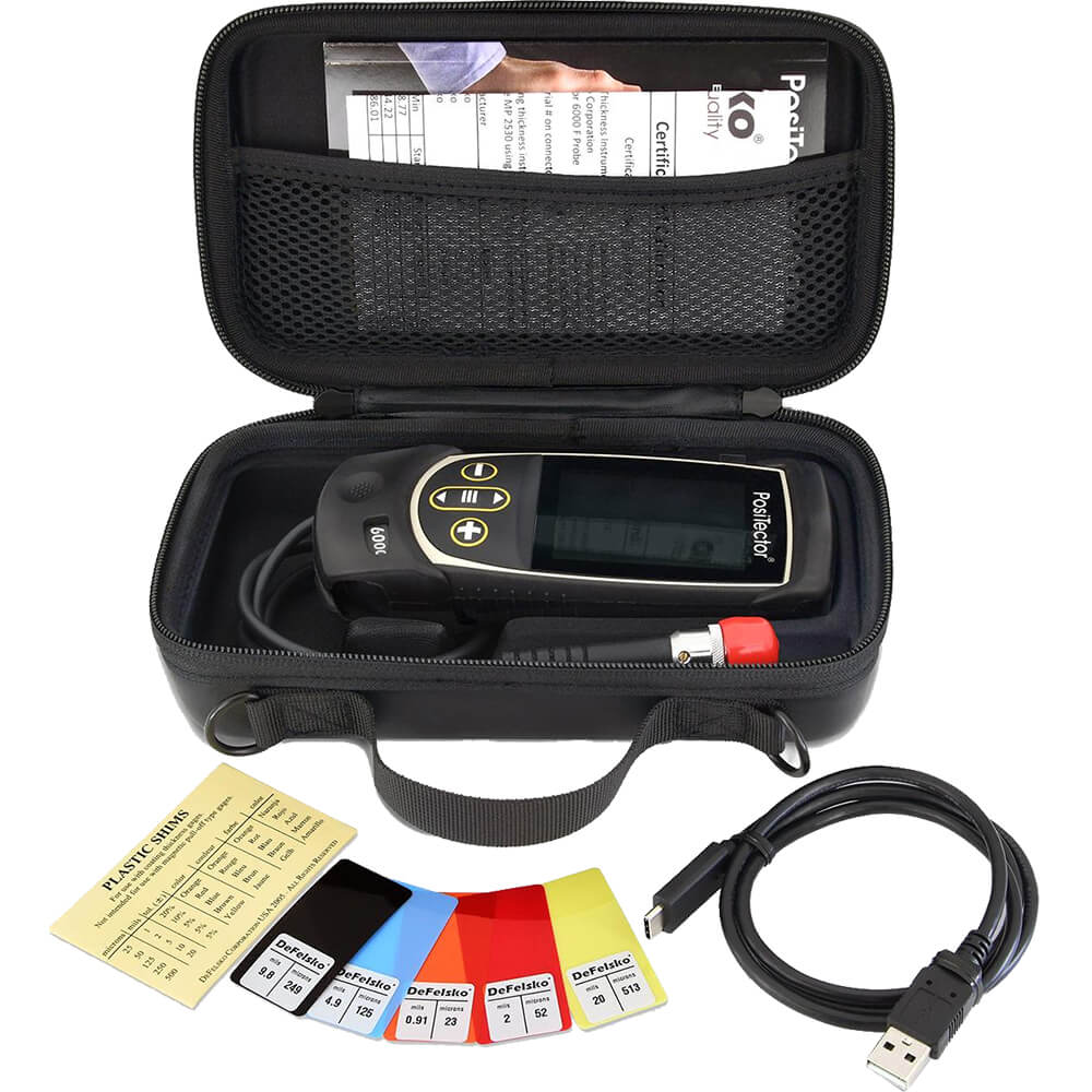 DeFelsko Positector 6000 Kit Contents