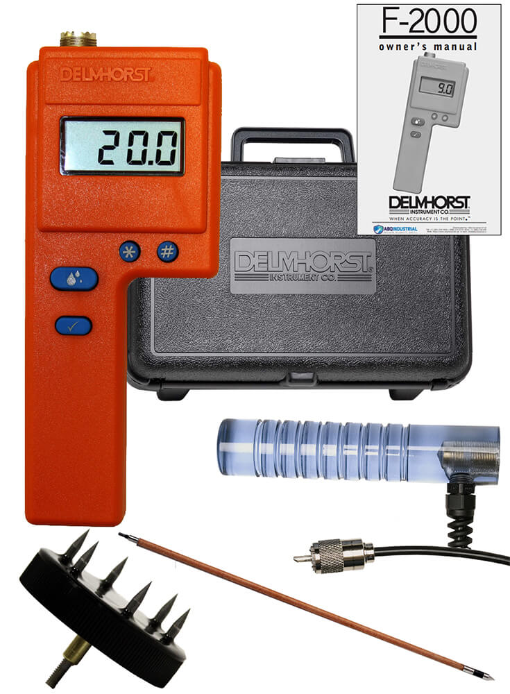 Portable  Digital Moisture Meter for Tobacco 8%-40%