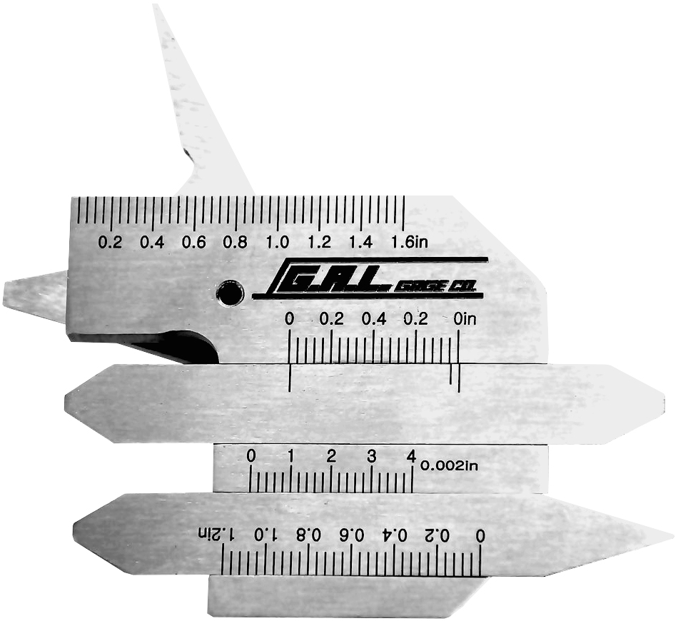 G.A.L. Gage Co. GAL30 MultiPurpose Welding Gauge 30
