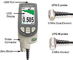 DeFelsko PosiTector UTG Ultrasonic Wall Thickness Gages Instruction Manual with Videos