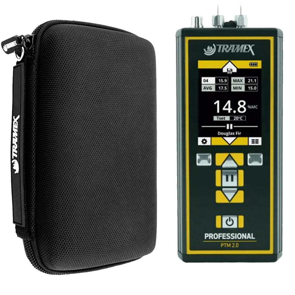 Tramex PTM2.0 Professional Pin Type Wood Moisture Meter