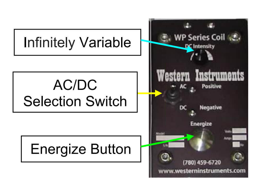 Western Instruments WP-Series Magnetizing / Demagnetization MPI Coils ...