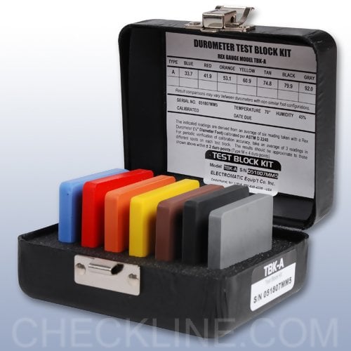 Rex Durometer Test Block Kits