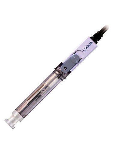 Horiba Laqua 9631-10D 3-in-1 pH Electrode, Hydrofluoric Acid Samples, Plastic Body, # 3200524119