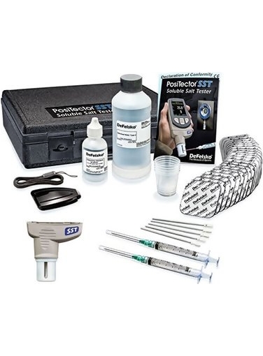 DeFelsko SSTKITL PosiTector SST Soluble Salt Tester Latex Patch Kit and Probe Only
