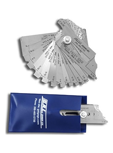 G.A.L. Gage Co. Cat # 8d 12-Piece Fillet Weld Set GAL-8d