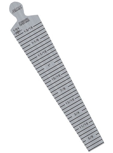 G.A.L. Gage Co. Cat # SUB 28b Taper Gauge GAL-SUB28b, Inch & Metric