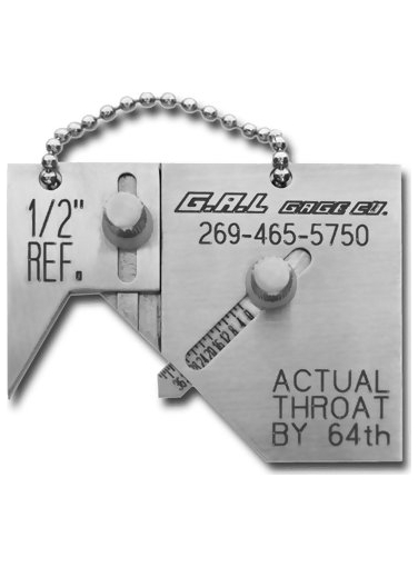 G.A.L. Gage Co. Cat # 14 Mini Sub Socket Weld Gauge GAL-14
