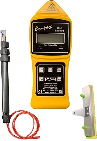 Wet Sponge Pinhole Detector