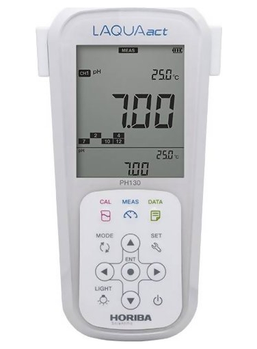 Horiba LAQUAact pH-130 Portable Water Quality pH / ORP / Ion Meter, # 3200739846