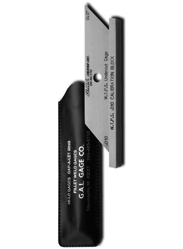 G.A.L. Gage Co. Cat # 7 W.T.P.S. Gauge with Calibration Block GAL-7 G.A.L. Gage Co. Cat # 7 W.T.P.S. Gauge with Calibration Block GAL-7