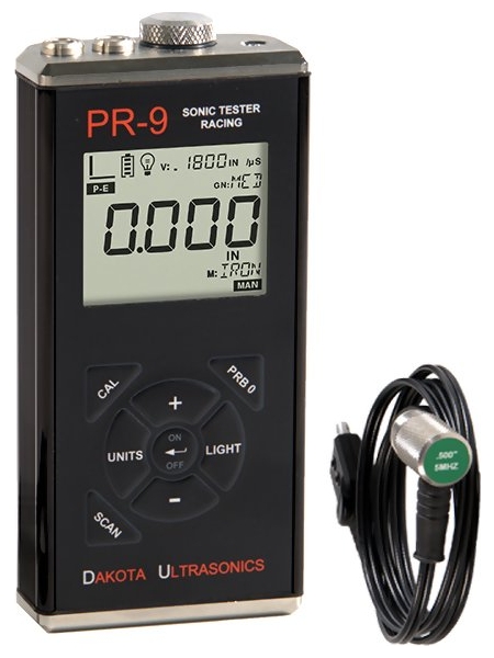 Dakota Ultrasonics R9 (PR-9) Sonic Tester Thickness Gauge Z-309-0001 / Z-309-0002