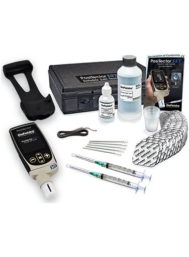 DeFelsko SSTKITL3 PosiTector SST Soluble Salt Tester Latex Patch Advanced Kit