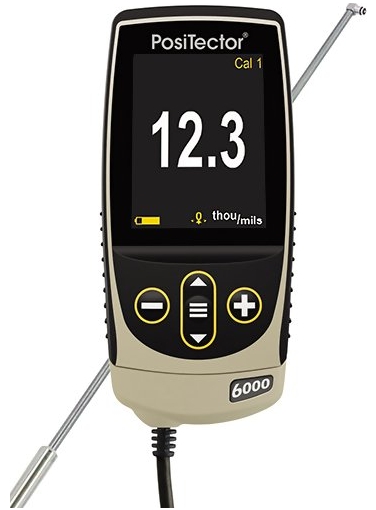 DeFelsko F90ES1-E PosiTector 6000 F90ES1 Standard Ferrous Coating Thickness Gage