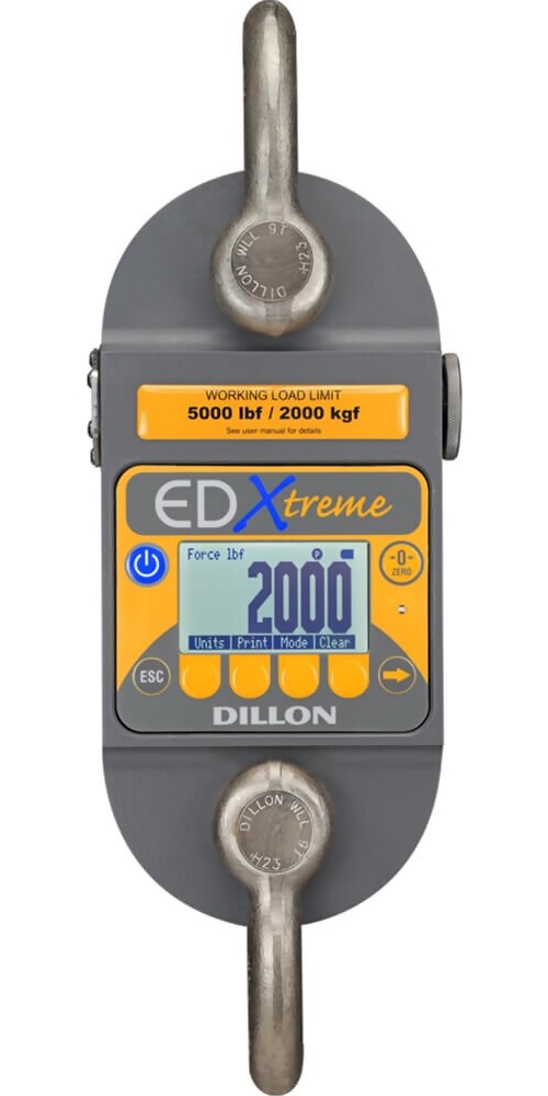 Dillon EDXtreme-Blue-Dynamometer Digital Dynamometer