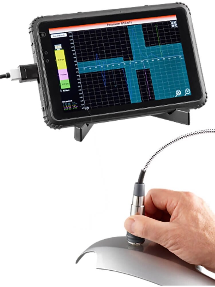 ElektroPhysik QuintSonic-T Multi-layer Ultrasonic Coating Thickness Gauge with Tablet Display