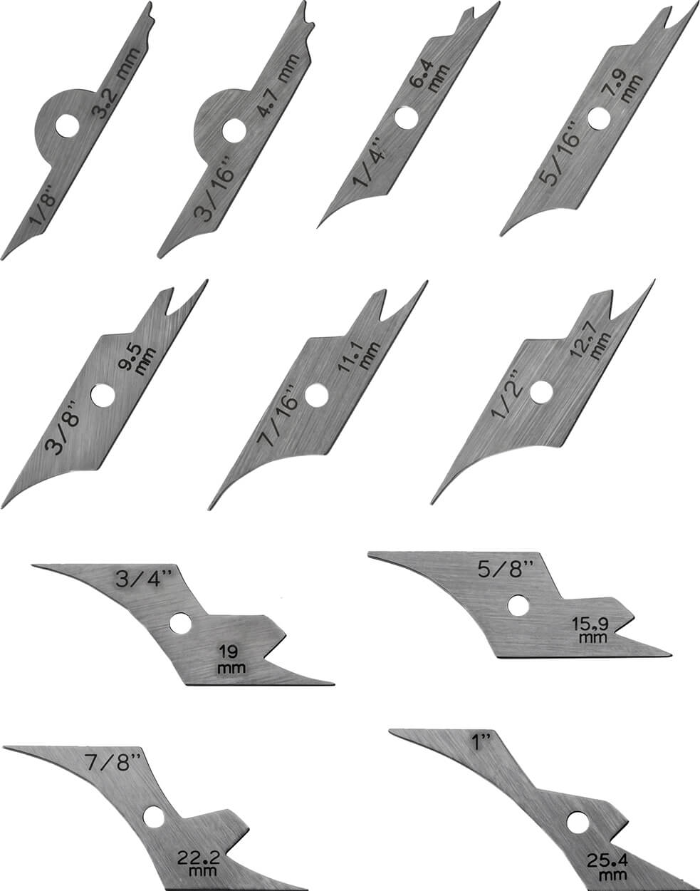 G.A.L. Gage Co. Cat # 16 Mini Fillet Weld Keys GAL-16