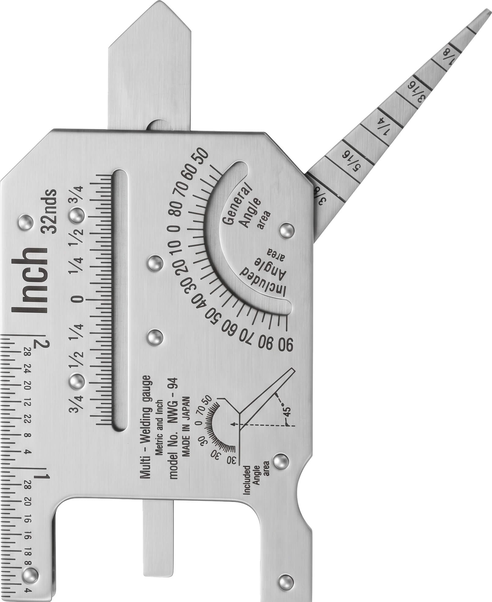G.A.L. Gage Co. Cat # 20 Combo-Welding Gauge GAL-20