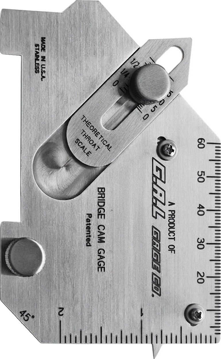 G.A.L. Gage Co. Cat # 4 Bridge Cam Gauge GAL-4, Cambridge Gauge, Inch and Metric