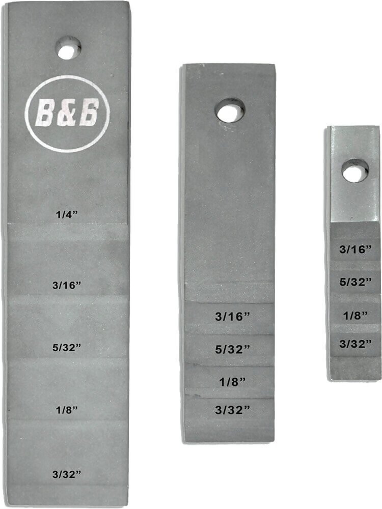 G.A.L. Gage Co. Cat # GW Gap Wedge Gauge GAL-GW, Inch Only