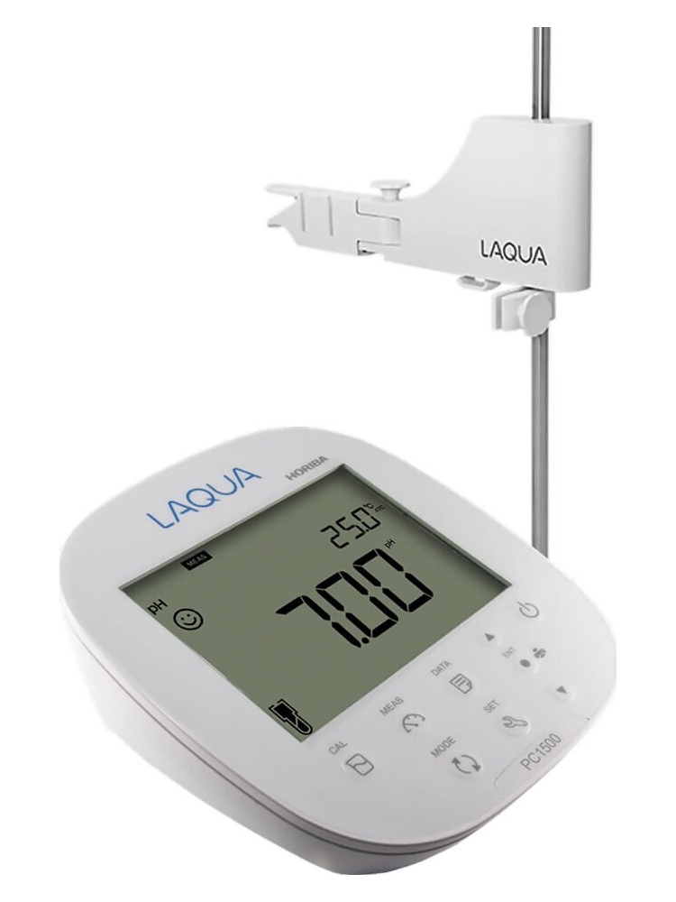 Horiba Laqua PC1500 Benchtop pH / ORP / Conductivity / Salinity / Resistivity / TDS / Temperature Double Channel Meter # 3200899659