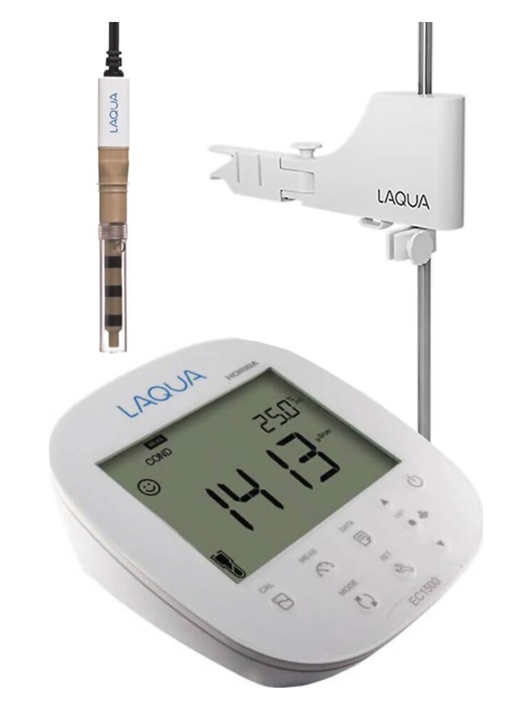 Horiba Laqua EC1500-S Benchtop Conductivity / Salinity / Resistivity / TDS / Temperature Complete Kit # 5700043008