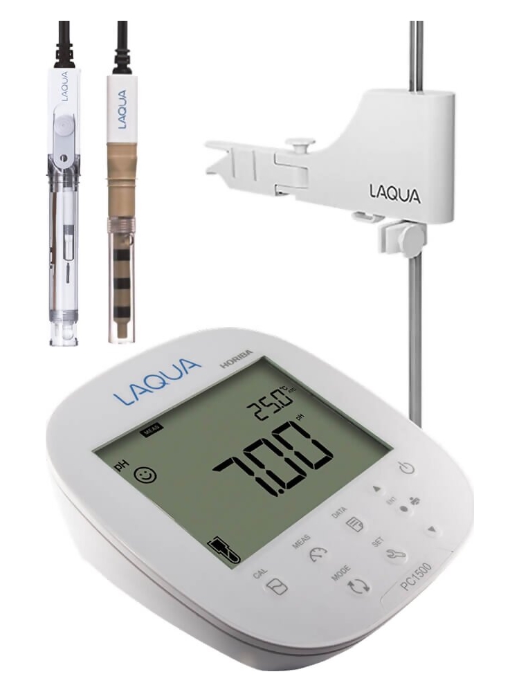 Horiba Laqua PC1500-S Benchtop pH / ORP / Conductivity / Salinity / Resistivity / TDS / Temperature Double Channel Complete Kit # 5700043020