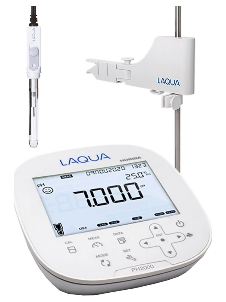 Horiba Laqua PH2000-S Benchtop pH / ORP / Temperature Meter Kit # 5700043021