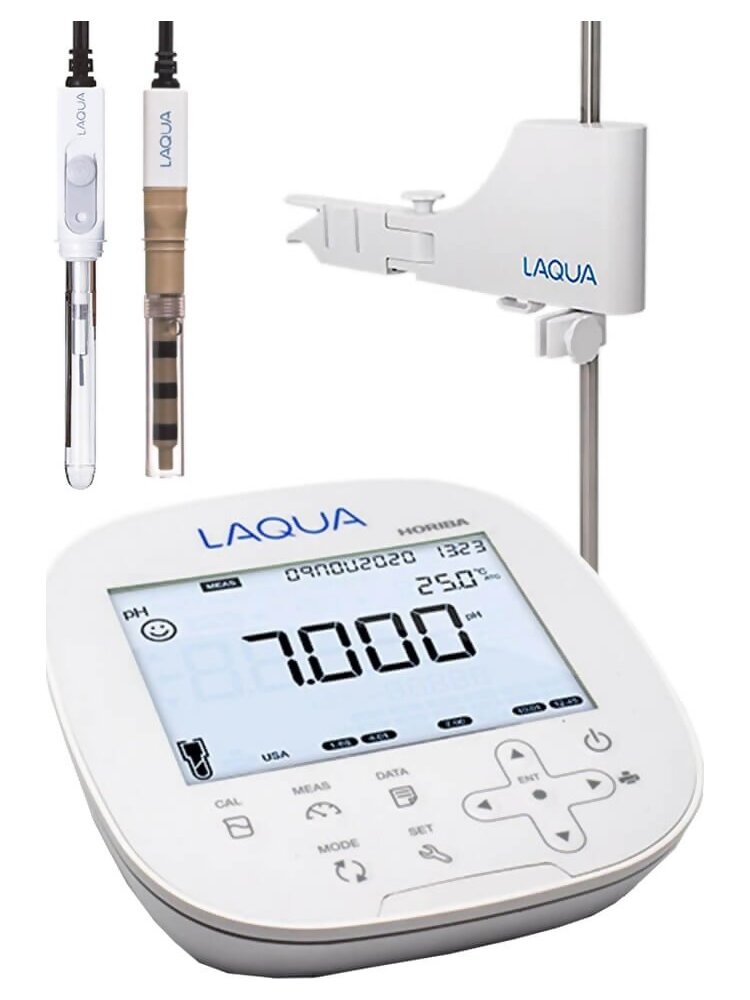 Horiba Laqua PC2000-S Benchtop pH / ORP / Ion / Conductivity / Resistivity / Total Dissolved Solids / Salinity / Temperature Complete Kit # 5700043023