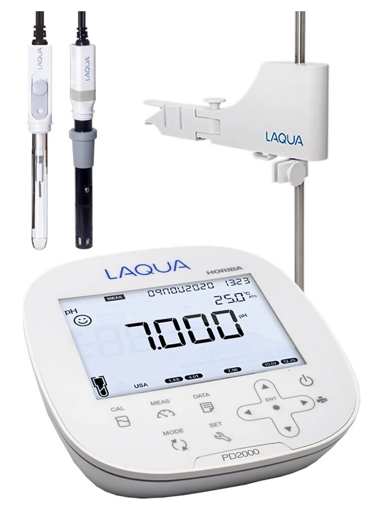 Horiba Laqua PD2000-S Benchtop pH / ORP / Ion / DO / BOD / Temperature Complete Kit # 5700043025