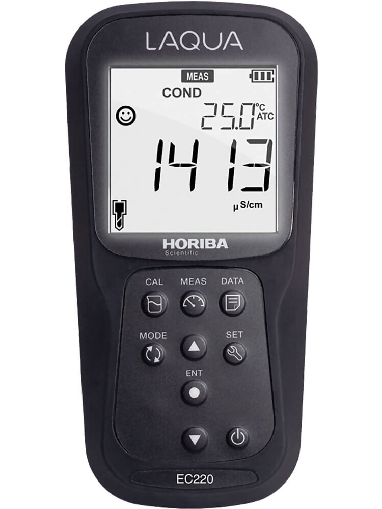 Horiba LAQUA EC220 Handheld Conductivity / Salinity / Resistivity / TDS / Temperature Meter - Memory 1000 Data / RS-232, #3200779540