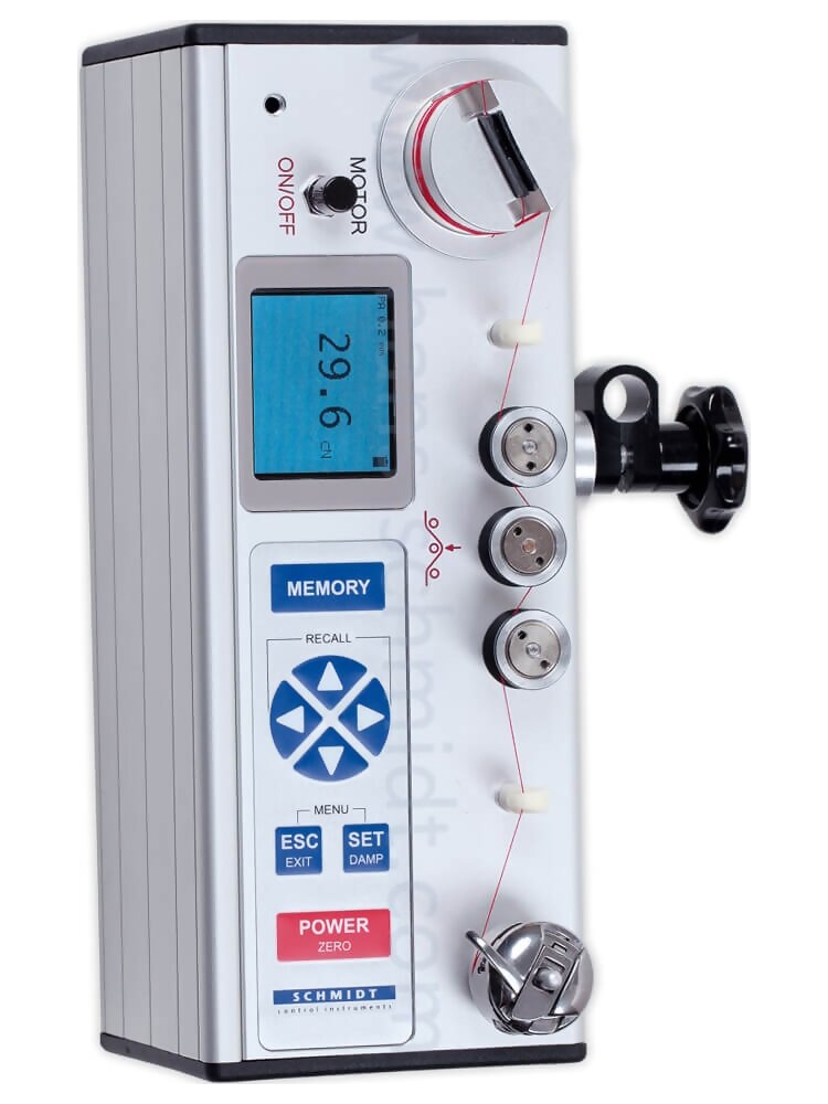 MSTX Tension Meter with Motorized Take-Up for Setting Sewing Machine Tension