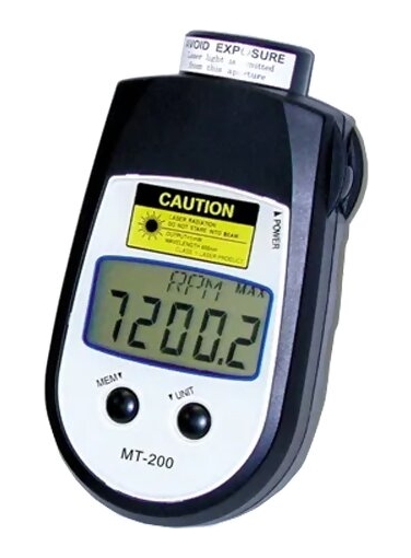 Shimpo MT-200 Combination Contact / Non-Contact Pocket Tachometer