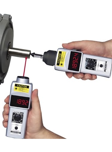 Shimpo DT-205LR DT-207LR Handheld Tachometer NSN 6680-01-378-6490