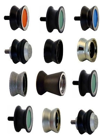 Roller Guide Available Rollers for Hand-Held Tension Meters