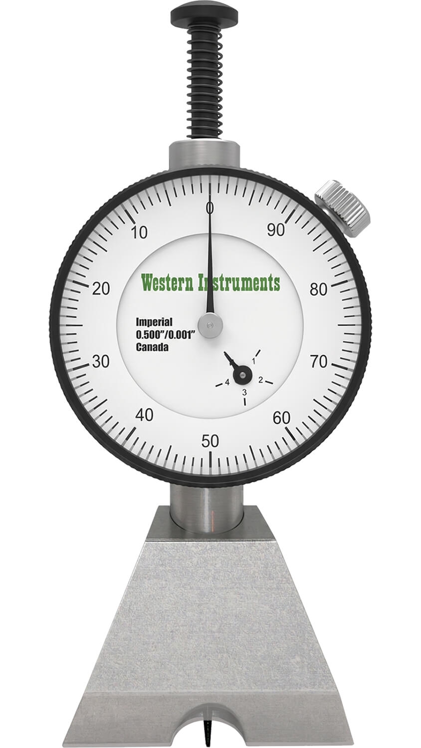 Western Instruments N88-4 Pocket Depth Pit Gauge, 1.5
